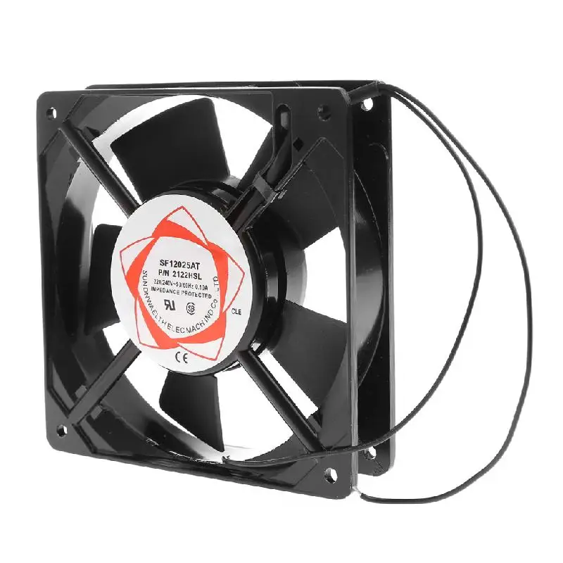 1 шт. Новый OOTDTY черный SF12025AT 2122HSL 12025 120 мм втулка подшипника 220 240 В переменного тока