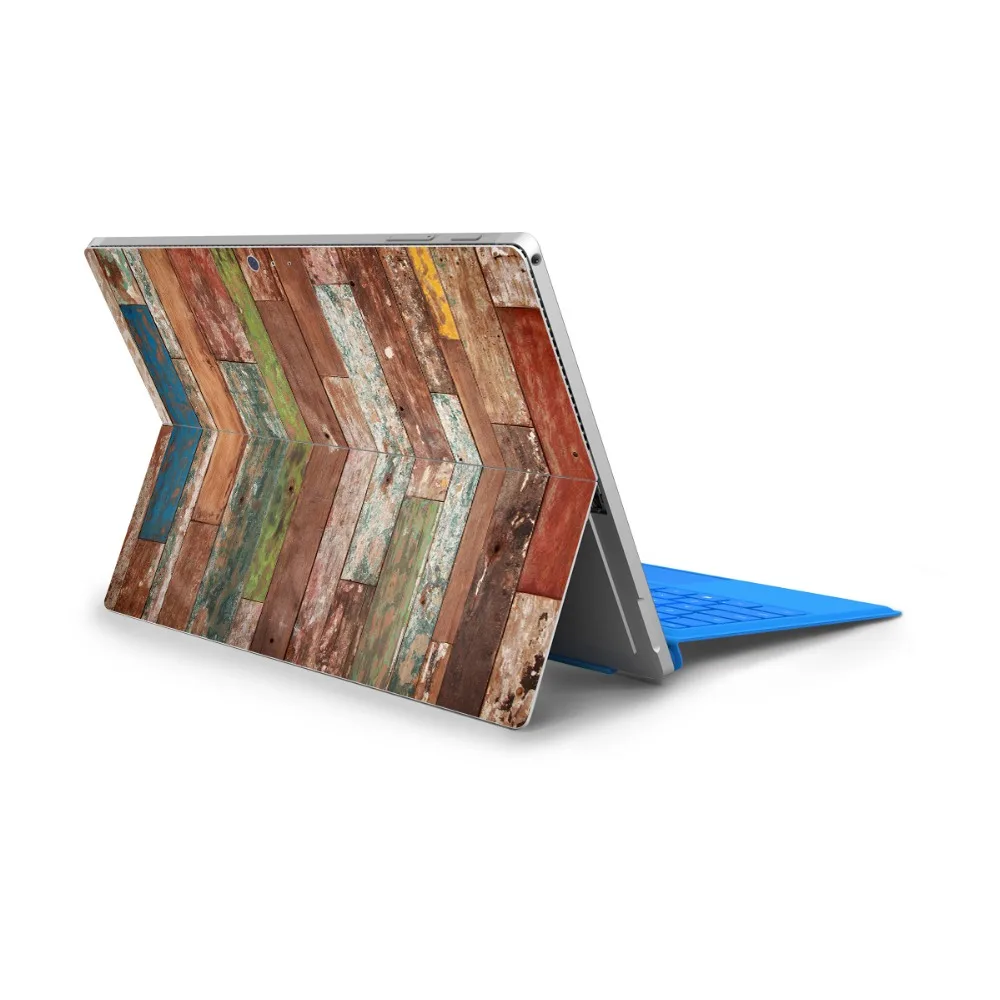 Декоративные наклейки из серии под дерево для ноутбука microsoft Surface Pro 4/5, наклейки на заднюю панель для microsoft surface Pro 6