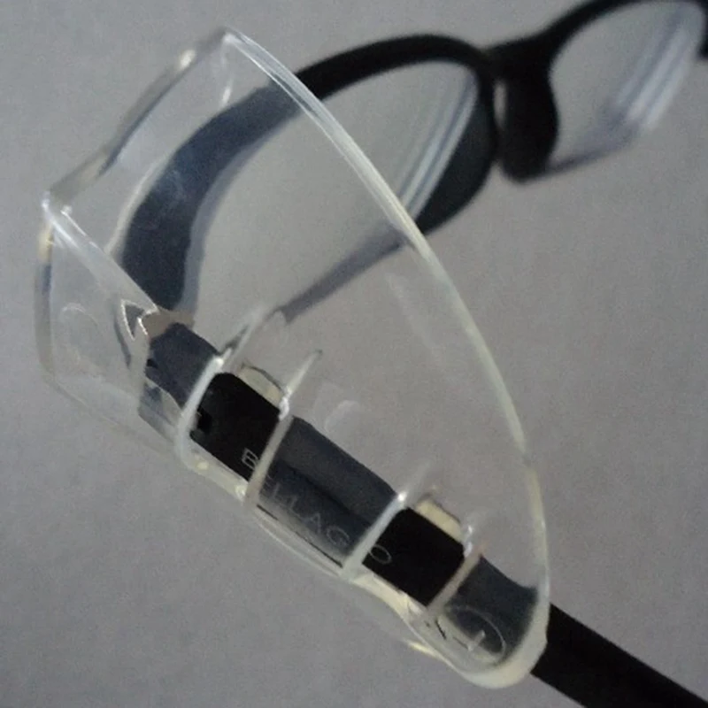 1 пара безопасности оптический Универсальный Sideshield боковые щитки, очки крылья безопасности стекло гибкий протектор Очки