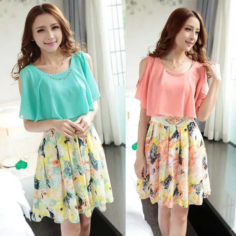 Aliexpress.com : Buy Cute Dress 2014 Spring And Summer Women Korean ...