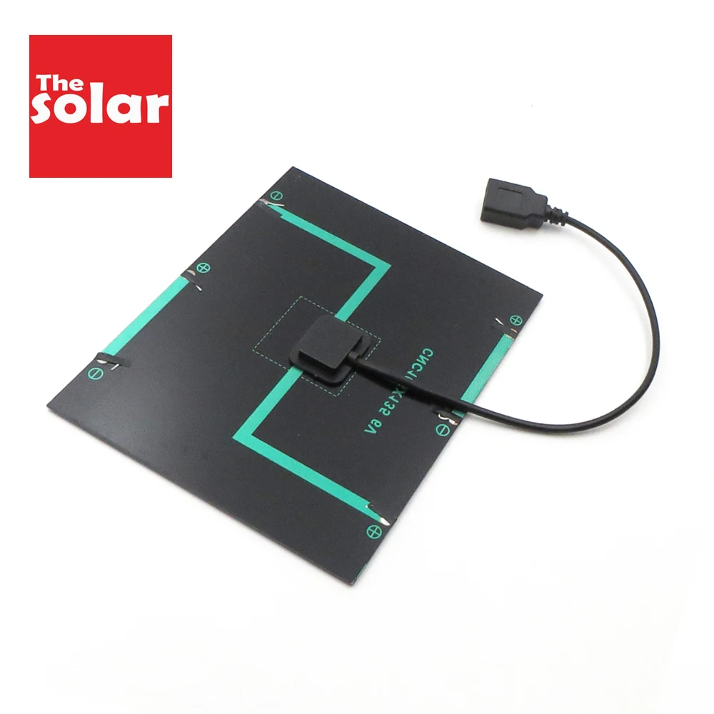 

6Vdc 3.5 Watt Solar Cell Charger Polycrystalline Solar Panel DIY Solar Charge 5V USB output Solar Panel 6V
