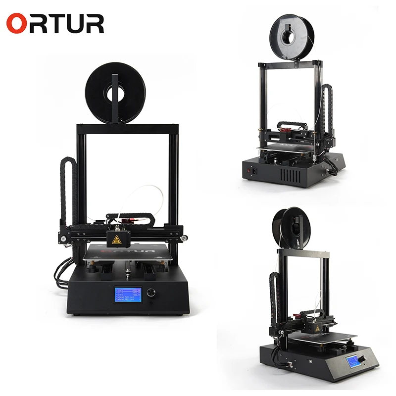 Ortur 4 2019 Новый настольный 3D принтер 260*310*305 мм большой размер печати 98% сборный