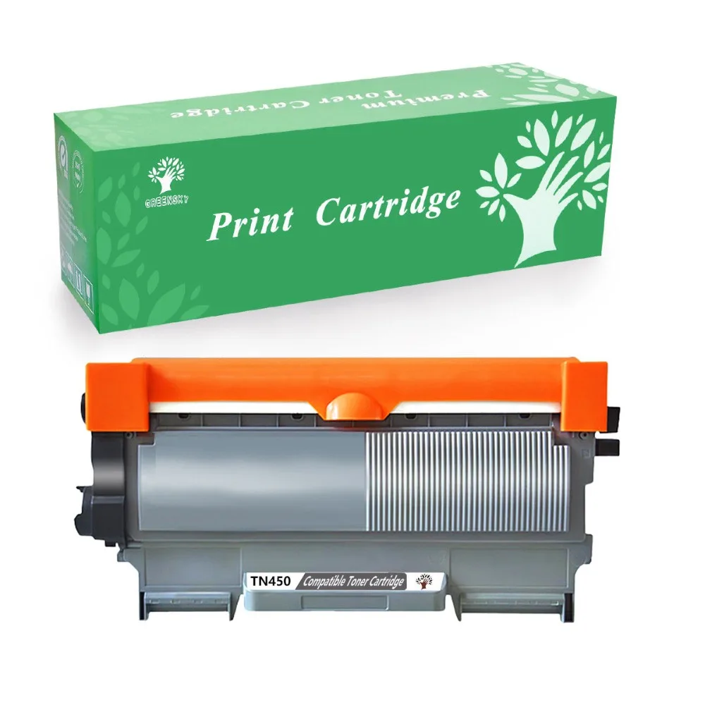 GREENSKY 1PK TN450 Laser Toner For Brother TN-450 HL-2220 2230 2240 FAX- 2840 MFC-7460DN MFC-7360N Printer | Компьютеры и офис