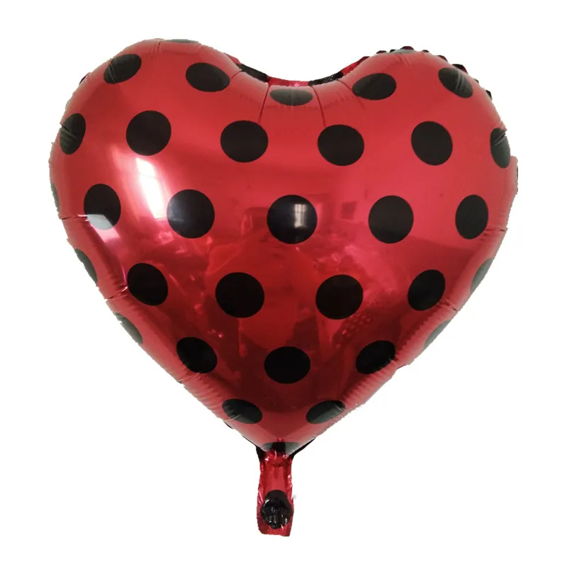 Bingtian negro rojo punto blanco punto Globos Mickey Minnie fiesta de cumpleaños swave punto ducha de bebé globos al por mayor Globos Bingtian negro rojo punto blanco punto Globos Mickey Minnie fiesta de cumpleaños swave punto ducha de bebé globos al por mayor Globos