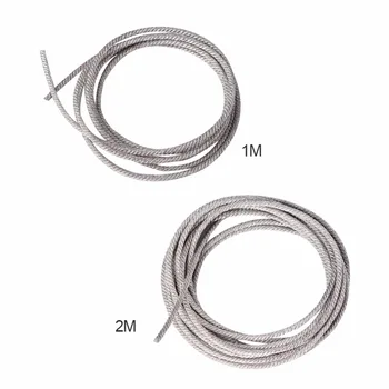 

32 Strands High Temperature Resistant Twisted Silver Wire Speaker Lead Wire Repair