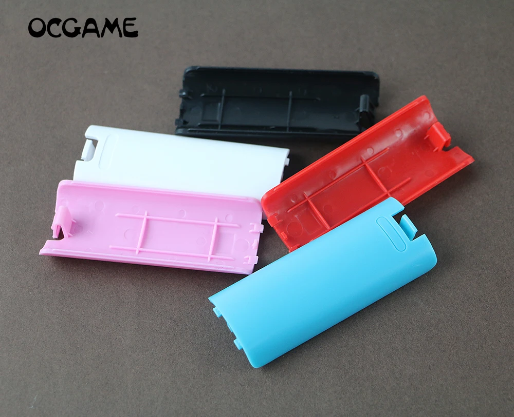 battery cover case battery back door shell cover for wii remote