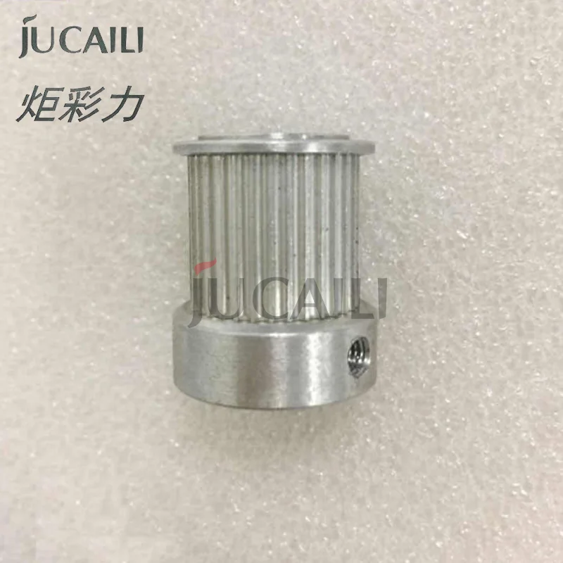 Jucaili хорошая цена 4 шт. Galaxy Infiniti Phaeton широкоформатный принтер Серводвигатель шкив