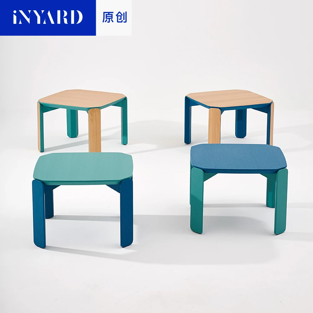 

[InYard original] sofa side table / imported white oak wood, northern Europe, simple fashion, Scandinavia