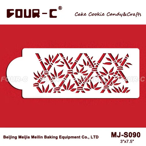 Bamboo Lattice Cake Border Stencil Border Decorating Pattern Cake