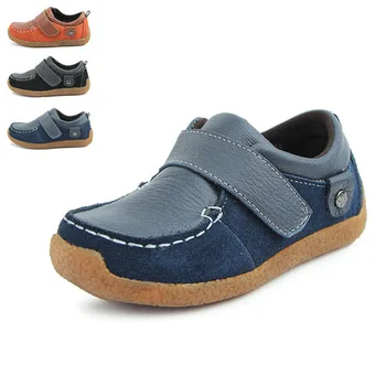 

Children Casual Shoes Children's Shoes girls boys genuine leather casual shoes breathable cheap light kid shoes hook&loop 2016