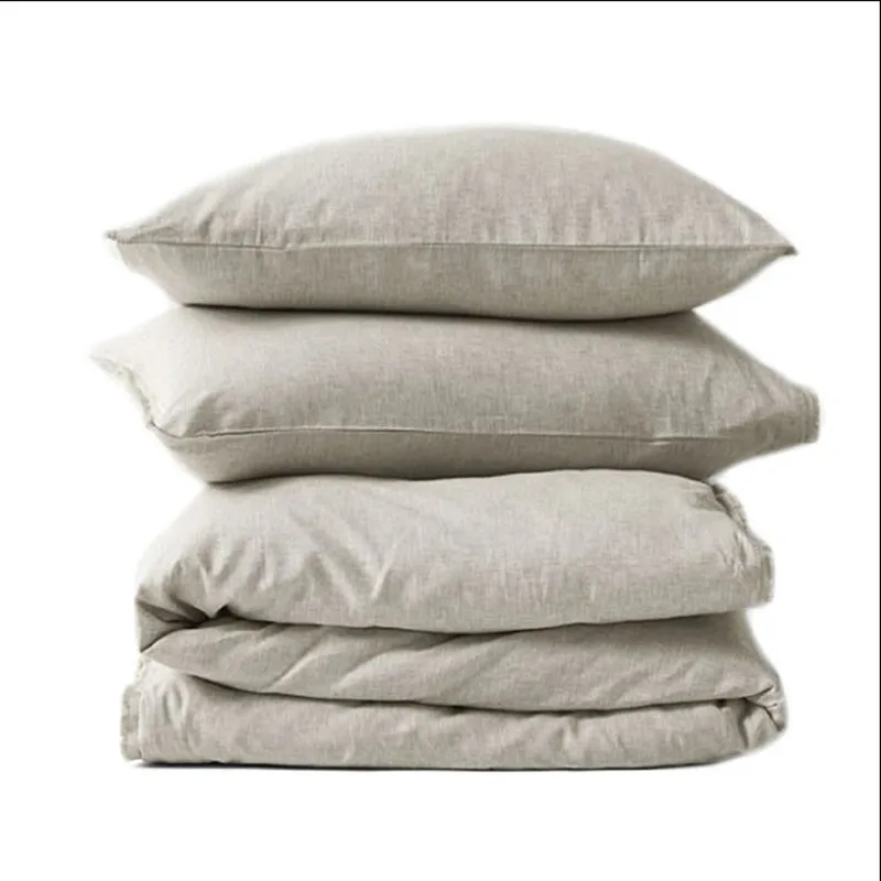 Free Shipping 3Pcs Set of Linen Duvet Cover Sets One + Two Pillow Cases | Дом и сад