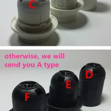 10 шт черный винт с резьбой патрон E27 лампы гнезда цоколя лампы держатель