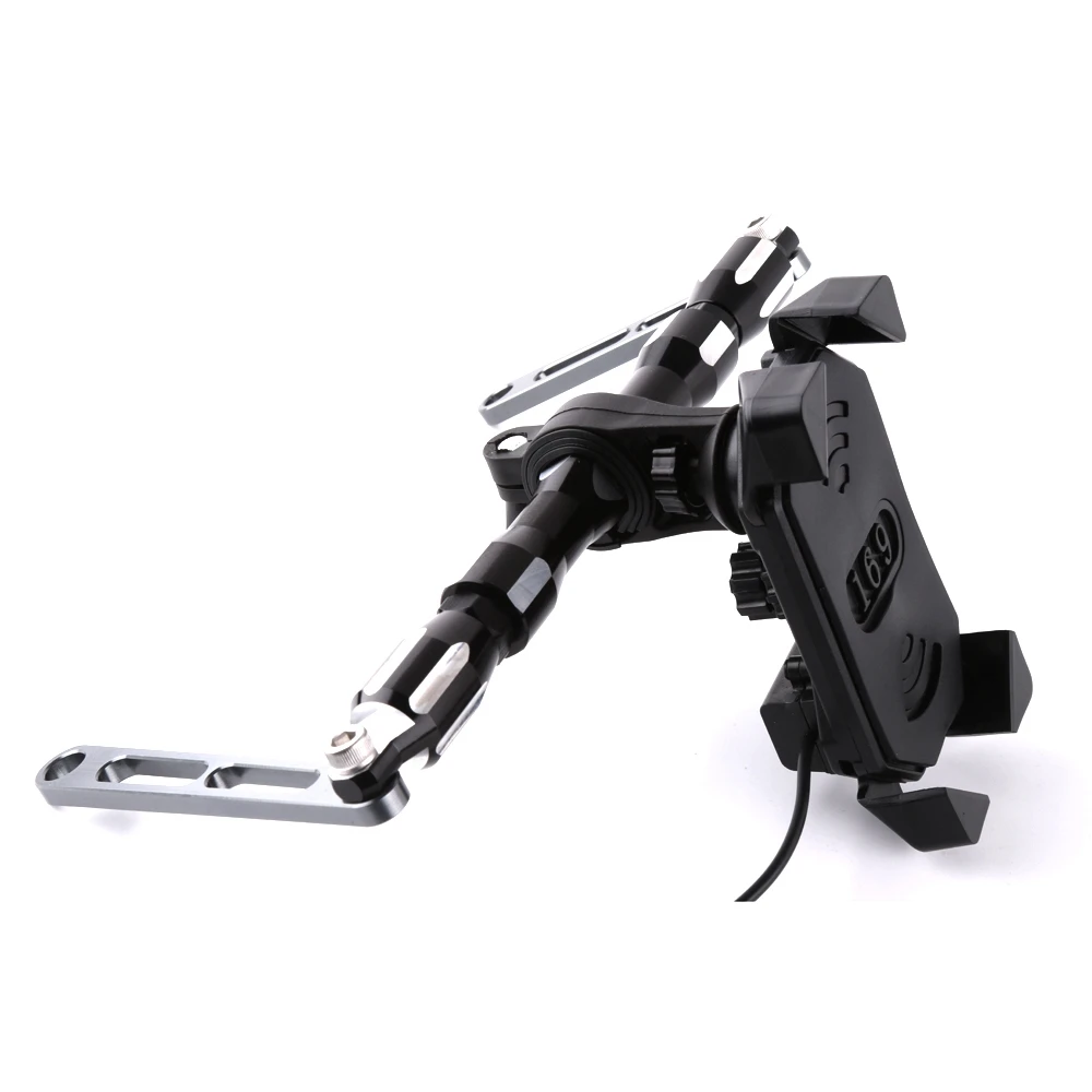 Universal Motorcycle Mobile Phone Navigation Bracket For Kymco AK550 XSR900 BMW R1200GS LC Yamaha Tmax 530 MT10 Xmax 300 Z900 (12)