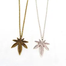 Hip-hop Korean student leaf necklace ladies men maple leaf pendant necklace unisex personality street maple pendant necklace Hip-hop Korean student leaf necklace ladies men maple leaf pendant necklace unisex personality street maple pendant necklace
