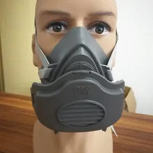 3 м 3200 масок+ 10 шт. 3 м 3701 фильтр противогаз костюм предотвратить попадание пыли подходит для промышленного в се м пыли пыльца Haze