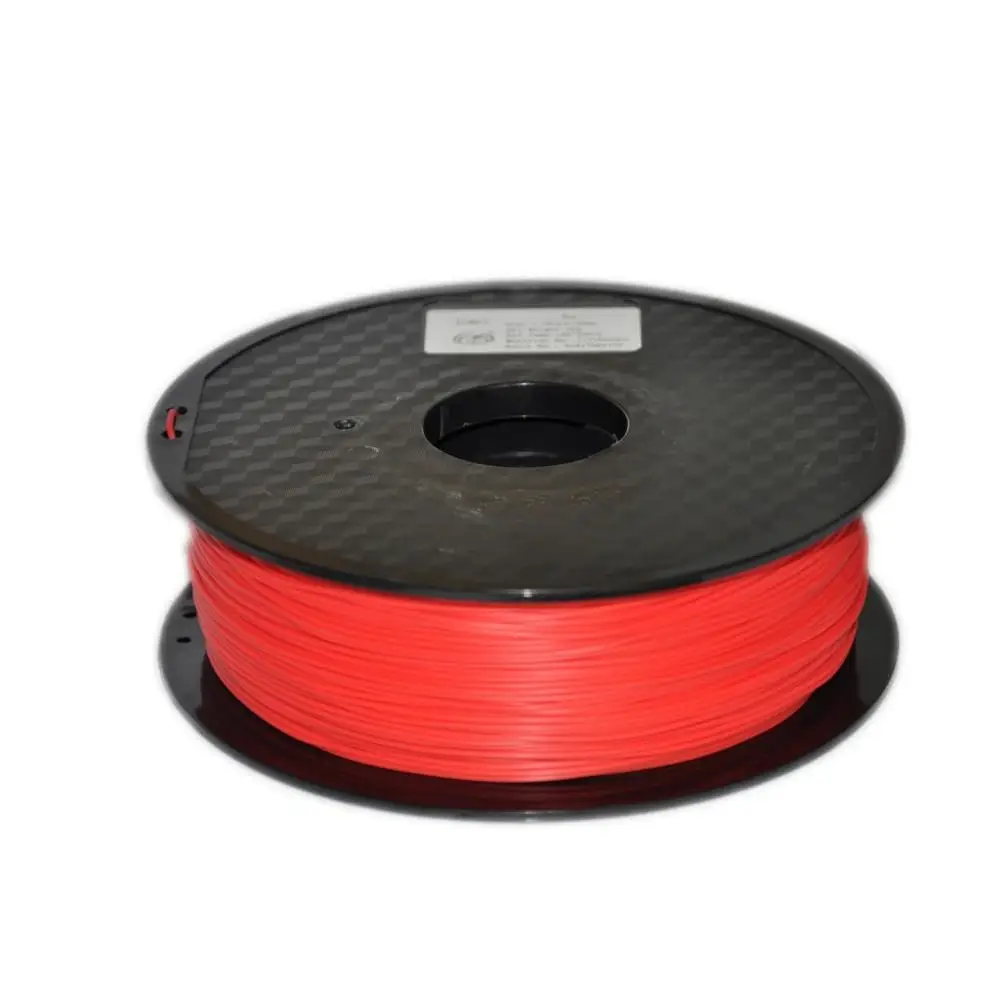 ABS PLA 3D-принтеры нити 1,75 мм 1 кг/2.2lbs пластиковые расходные материалы для 3d - Color: PLA Red