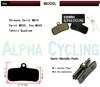 Bicycle Brake Pads for SHIMANO XT, Zee, Saint, M8020, M9020, M640/M800/M810/M820 Disc Brake, 4 Pairs, Resin Black ► Photo 2/4