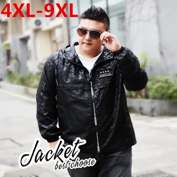 

Spring and autumn thin monolayer clothing Jacket trench coat Large size loose fat Camouflage printing jacket 9XL 8XL 7XL 6XL