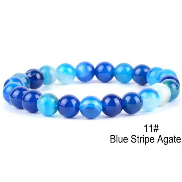 Blue Stripe Agate