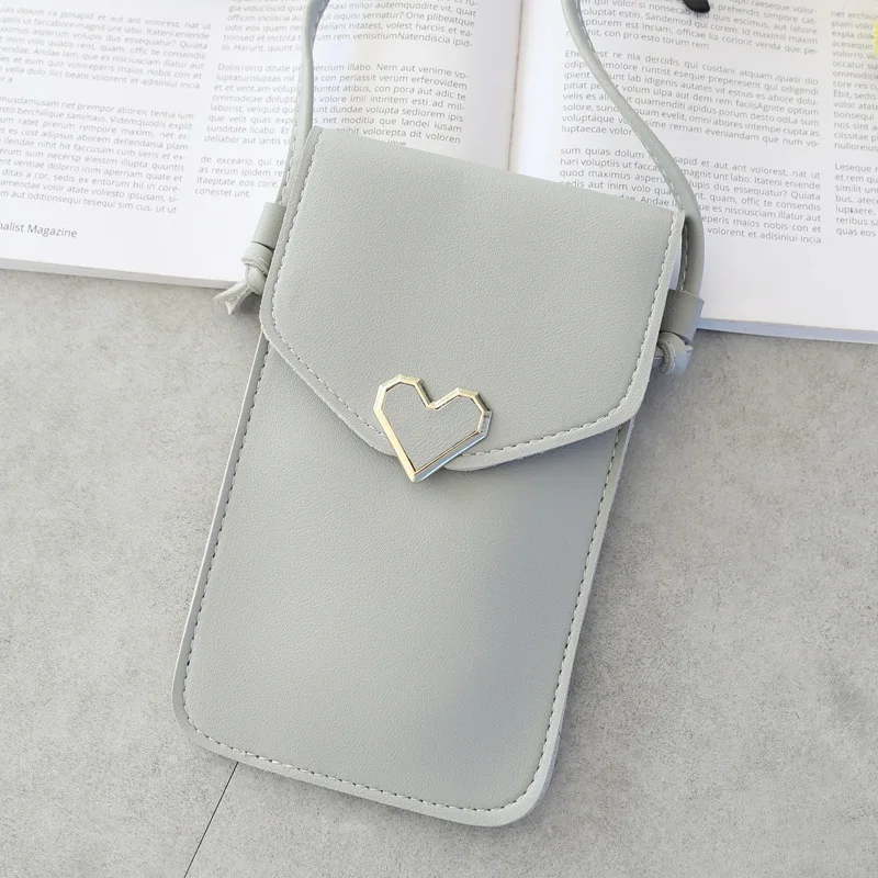 Универсальная кожаная сумка для мобильного телефона на плечо, карман, кошелек, чехол, шейный ремешок для samsung, для iPhone 11 Pro, для huawei, для htc - Цвет: 3