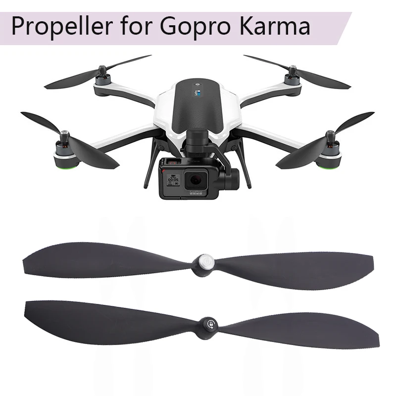 1 пара Сменные лопасти пропеллеров CCW/CW реквизит для GoPro Karma Drone быстросъемный
