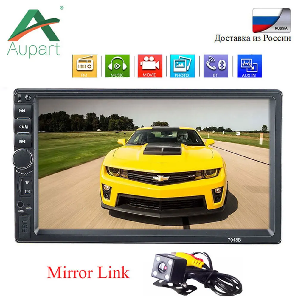 

Radio Car 2 Din Car Stereo 7018b 7" Touch Screen Central Multimidia para carro Aux in Rear View Camera Autoradio MP5 Car Player