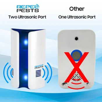

2019 Bread Type Multi-function Ultrasound Electronic Repeller Repelling Mouse Bed Bug Mosquitoes Repellent Insect Killer 3 Types