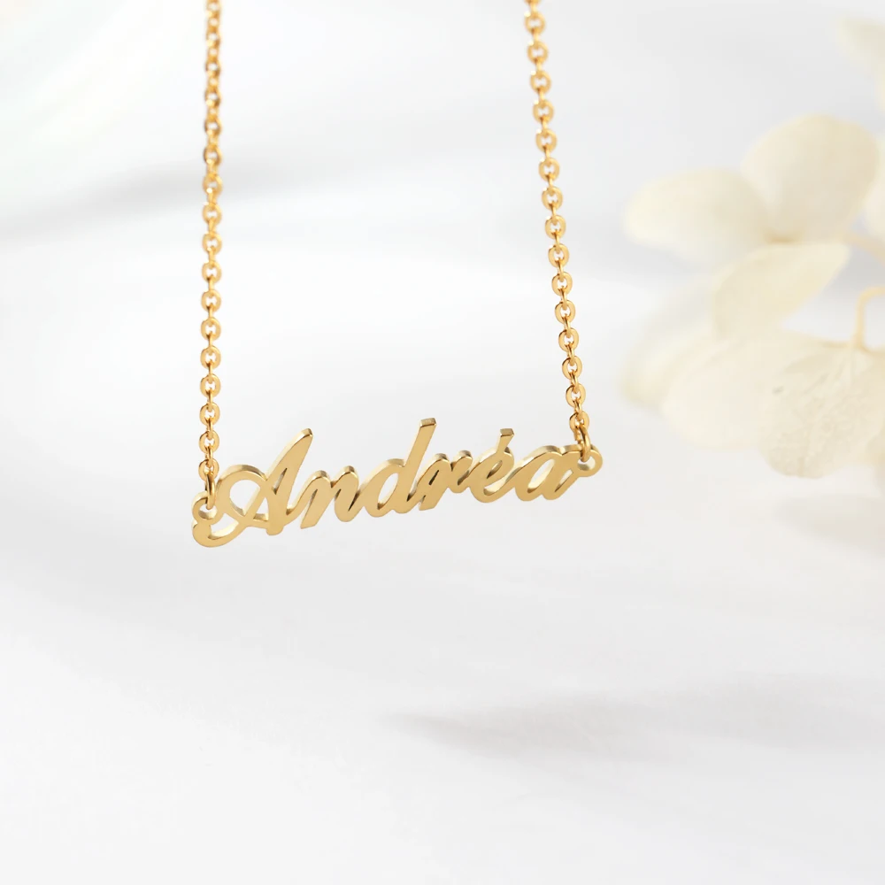 

Personalized Custom Name Bracelet Charms Handmade Women Jewelry Engraved Handwriting Signature Love Message Customized Gift