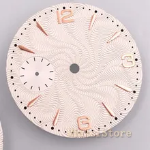 Goutent 36,8 мм Циферблат eta 6497, Чайка st36 Механическая roma numbler часы подходят часы Parnis