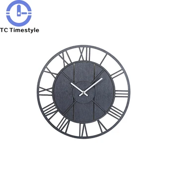 

New 3D Wall Clock Modern Design European Creative Circular Silent Bedroom Decoration Fashion Simple Living Room Wooden Clock