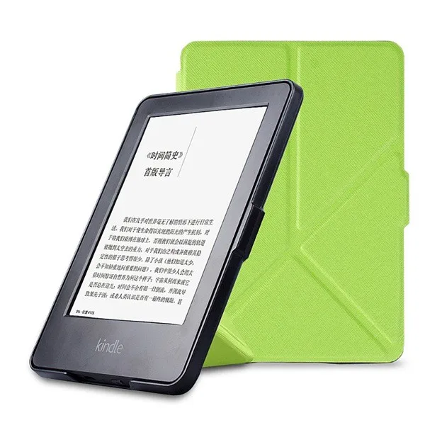 Умный чехол-Обложка для Amazon kindle Paperwhite 1 2 3 оригами pu кожаный чехол-подставка для чтения электронных книг kindle paperwhite 3 2 1