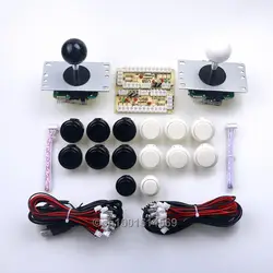 Аркадные наборы Sanwa DIY запчасти Sanwa Fight пуговицы и выберите кнопки и печатная плата ПК и Sanwa Stick Arcade FightStick турнир