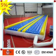 14*2*0,6 м 0,55 мм игрушечные ворота воздушный трек завод надувной тренажерный зал воздуха сушильная дорожка для тренажерного зала, сушильный матрас для продажи