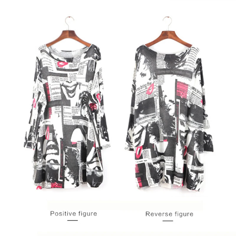 XIKOI Fashion Oversized Knitted Sweaters Women's Clothing Pullovers Jumpers Slash Neck Batwing Sleeve Long Print Sweater Shirts XIKOI Fashion Oversized Knitted Sweaters Women's Clothing Pullovers Jumpers Slash Neck Batwing Sleeve Long Print Sweater Shirts