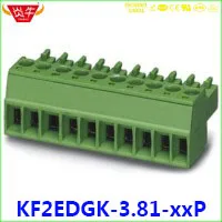 Kf2edgk 3.81 20pin pwb terminais blocos 15