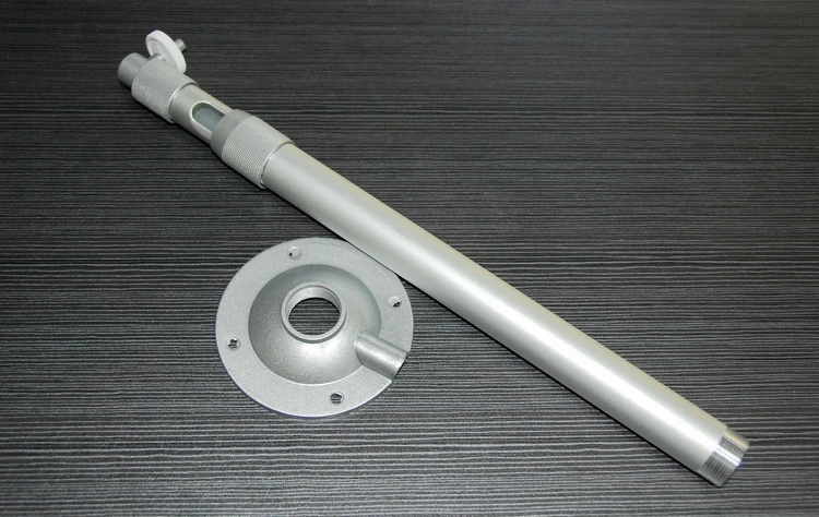 Алюминиевый сплав мини светодиодный DLP проектор потолочный кронштейн 33 см до 44 см Регулируемый универсальный винт 6 мм Тип Гибкий две секции