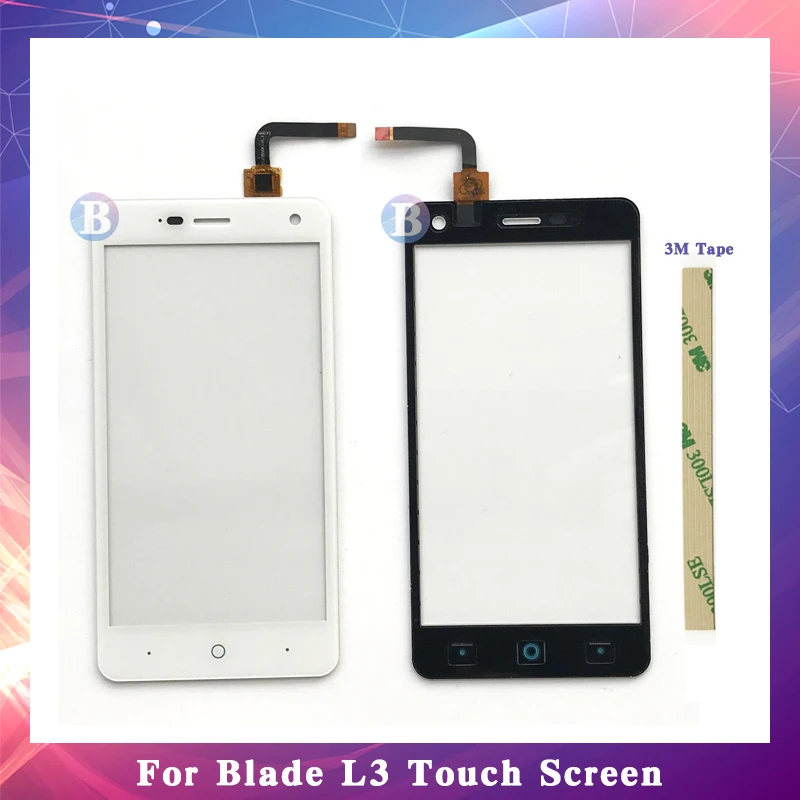 

High Quality 5.0" For ZTE Blade L3 T120500E1V1.1/L3 T120481E1V1.0 Touch Screen Digitizer Sensor Outer Glass Lens Panel