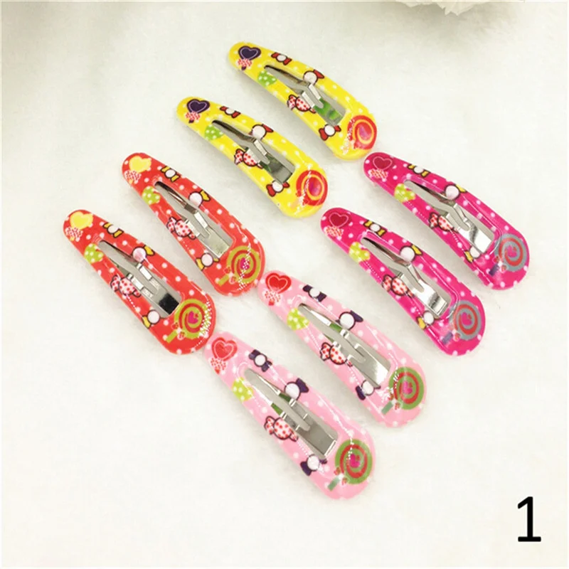 

LYSUMDUOE Gift Fashion Kids Hair Accessories Cat Clips Girls Barrettes Cartoon Resin Hairpins Hello Kitty Hairpin BB Barrette