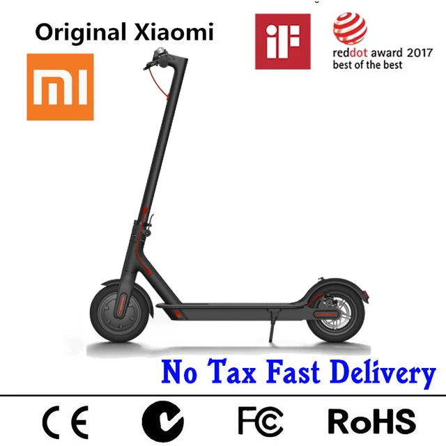Xiaomi Mijia M365 Электрический скутер для взрослых Longboard Ховерборд скейтборд 2 колеса