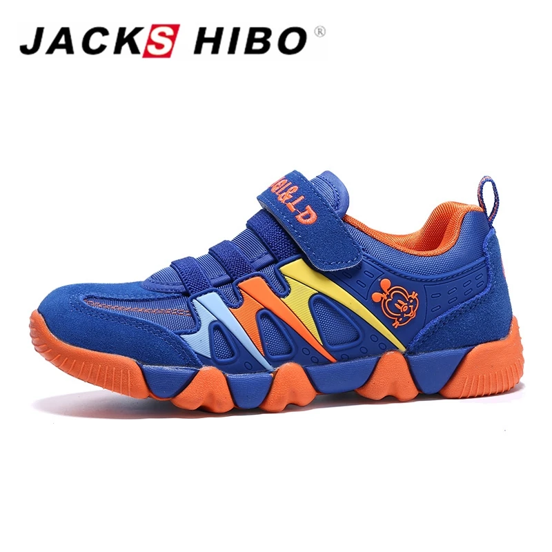

JACKSHIBO Kid Sneakers Spring Winter Shoes for Children Shoes Kids Boys Shoes Casual Kids Sneakers Leather Sport Sneaker for kid