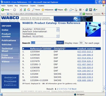 

WABCO Part Catalouge