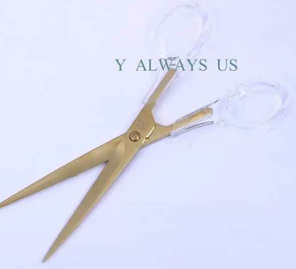 Acrylic Gold Scissors and Staple Remover Office Accessories Stationery  Supplies