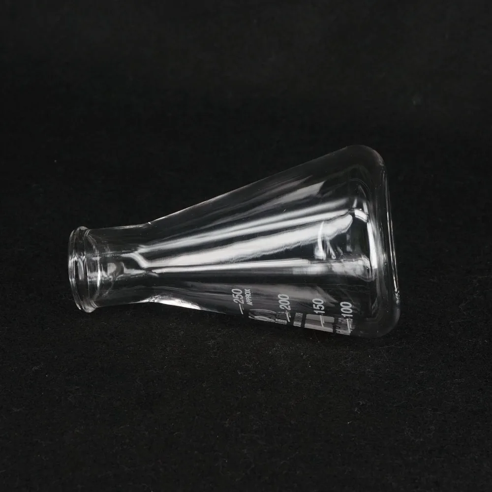 250ML Conical Erlenmeyer Flask G3.3 Borosilicate Glass Lab Supplies