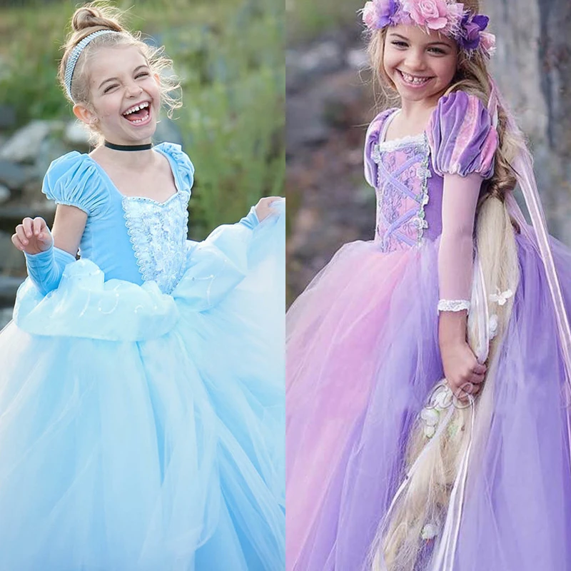 

Fancy Children Disguise Costume Infant Baby Girl Christmas Party Ball Dress Cosplay Princess Clothes For Baby Girls Outfits 10T