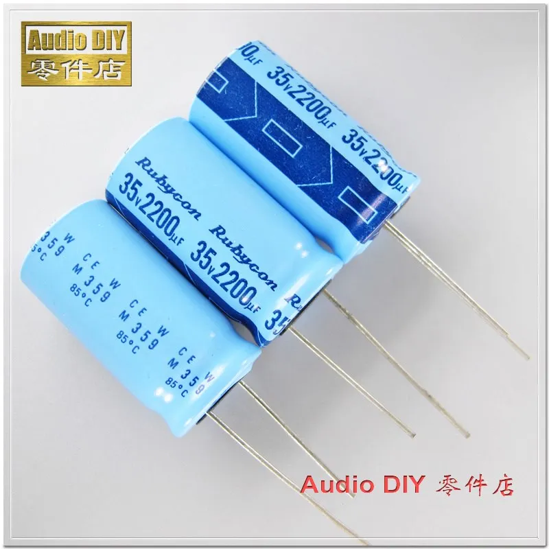 

2PCS/10PCS Rubycon old models sky blue TWSS series 2200uF 35V 35V2200UF electrolytic capacitor