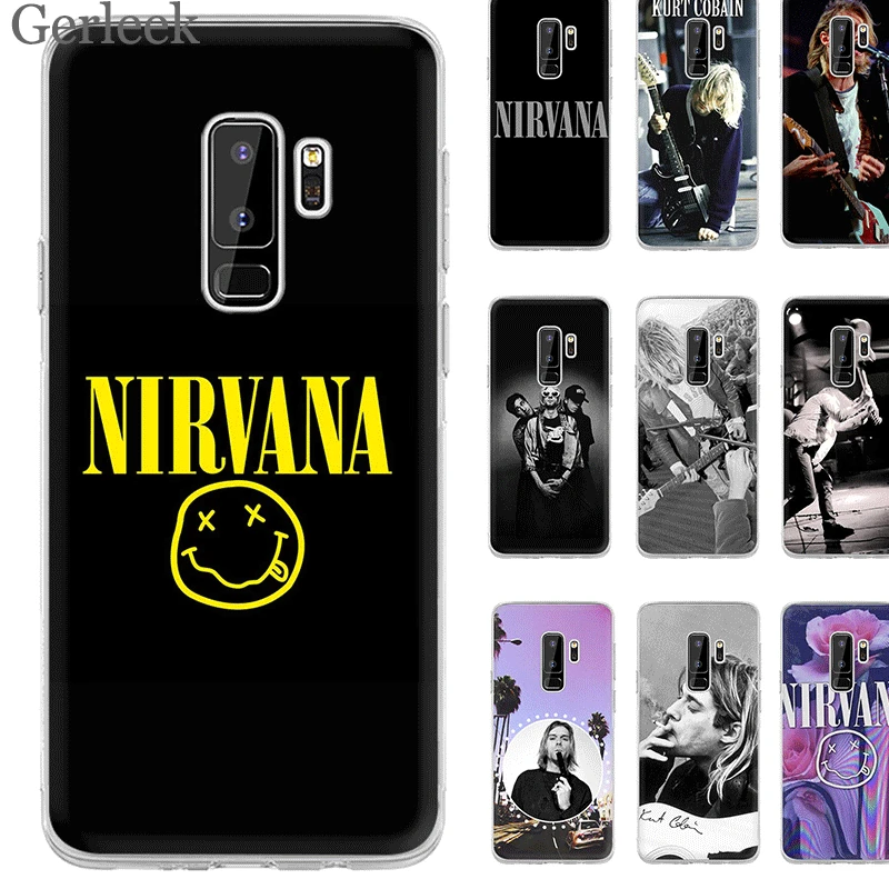 

Desxz Kurt Cobain Nirvana Cell Phone Case For Samsung Galaxy S3 S4 S5 S6 S7 Edge S8 S9 S10 Plus S10e Cover