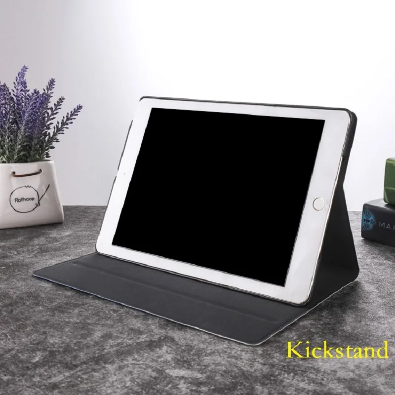 Новый тонкий чехол для iPad 2017 2018 9 7 Air 1 2 5 го 6 с откидной крышкой из мрамора умный ПУ