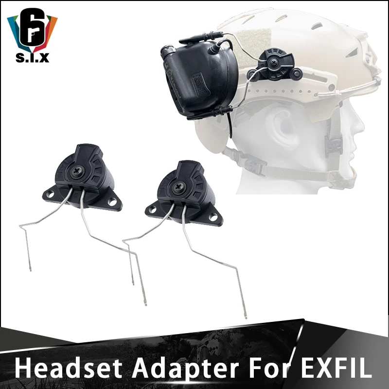 

OPSMAN EARMOR Headset Team Wendy EXFIL Tactical Helmet Rail Adapter M12