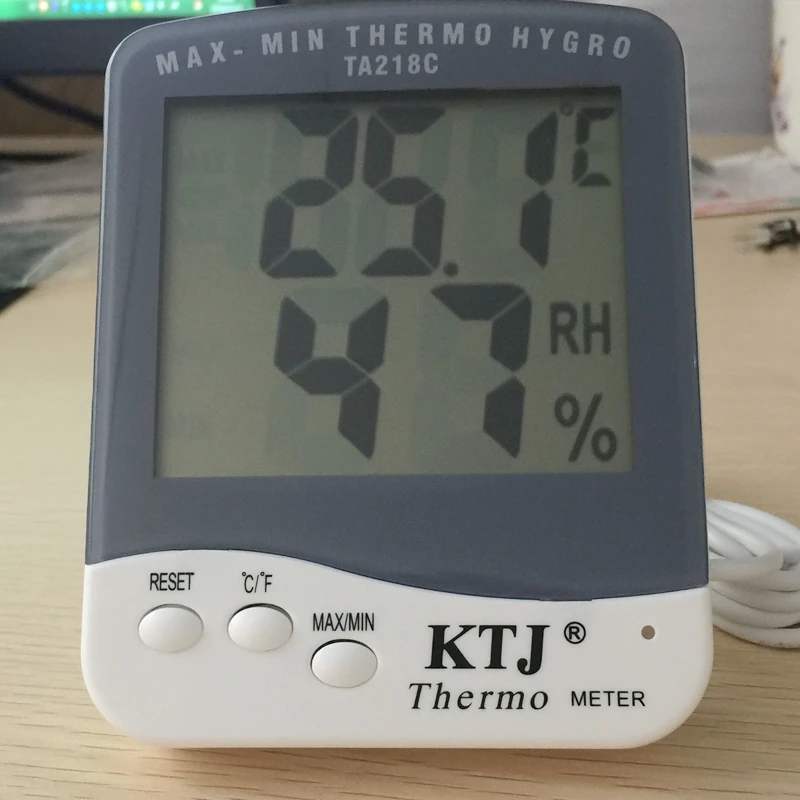 Метеостанция с цифровым ЖК дисплеем электронный измеритель температуры и