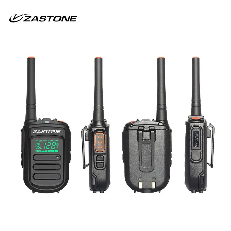 2 шт. Zastone mini9 иди и болтай Walkie Talkie UHF 400-470 МГц Частота двухстороннее радио FM сетевой, портативный коммуникатор радио для радио